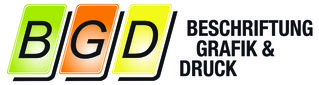Logo von BGD | Beschriftung, Grafik, Druck | Obendrauf & Steiner GmbH